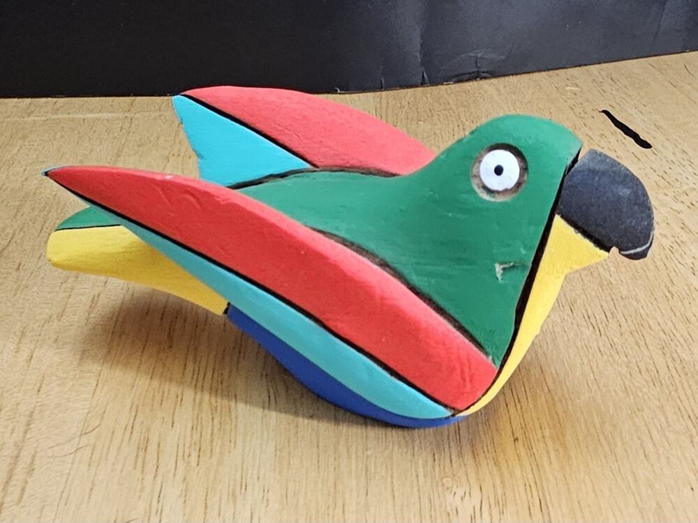 Paper Mache Parrot